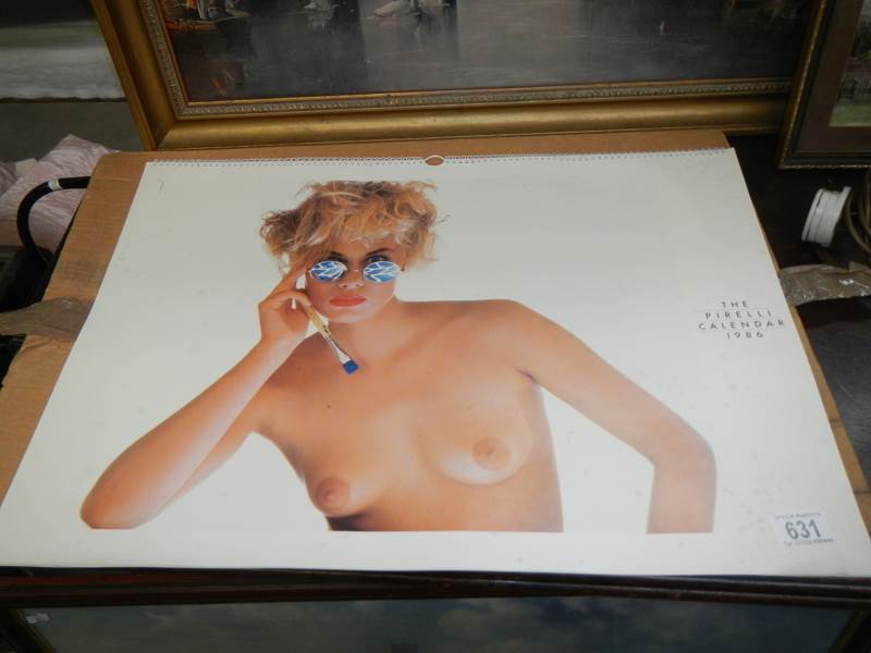 A 1986 Pirelli calendar.