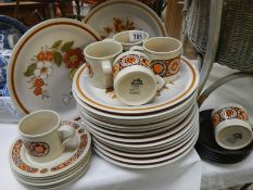 Approximately 35 pieces of Kiln Craft tea and dinner ware.