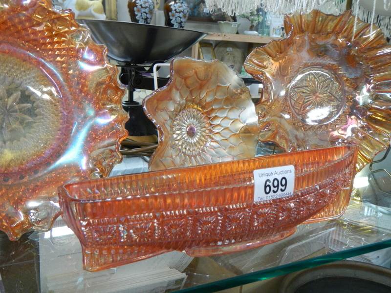 A good lot of carnival glass. - Image 2 of 3