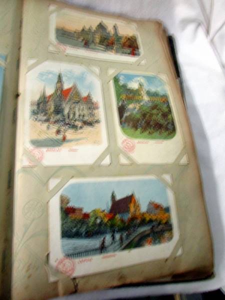A distressed album of mainly German postcards. - Image 6 of 22