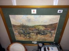 A print 1st British corps, exercise spearpoint September 1980.