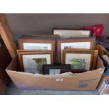 A varied selection of used picture frames COLLECT ONLY