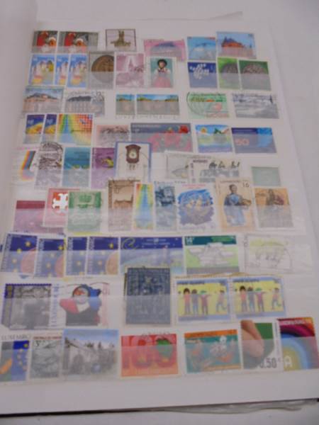 Two albums of European stamps including Norway, Finland, San Marino, Andora, Luxemburg etc., - Image 9 of 11