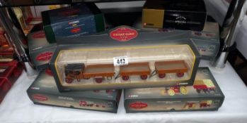 6 Corgi vintage, Glory of steam, models and 1 other.