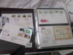 An album of Royal Mail first day covers.