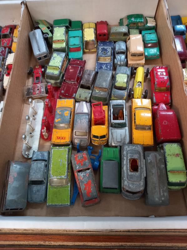 3 Trays of early play worn Lesney matchbox models. - Image 3 of 4