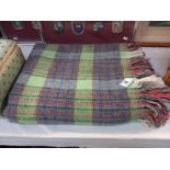 A Welsh blanket (approximately 190cm x 300cm)