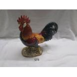 A 10" high beautifully coloured Beswick leghorn cockerel, No. 1982.