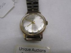a mid 20th century Donada 17 jewel antimagnetic Swiss made gent's wrist watch.