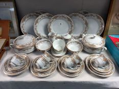 42 pieces of Noritake tea and dinner ware, COLLECT ONLY.