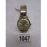 A mid 20th century Sekonda auto date deluxe 29 jewel shockproof gent's wrist watch.