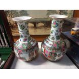 A pair of Chinese vases.