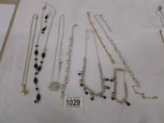 A good lot of pretty necklaces and bracelets.