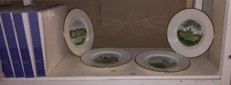4 Wedgewood plates