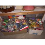 A large lot of McDonalds toys still in bags, from the 90'sand 2000's, may have some complete lots