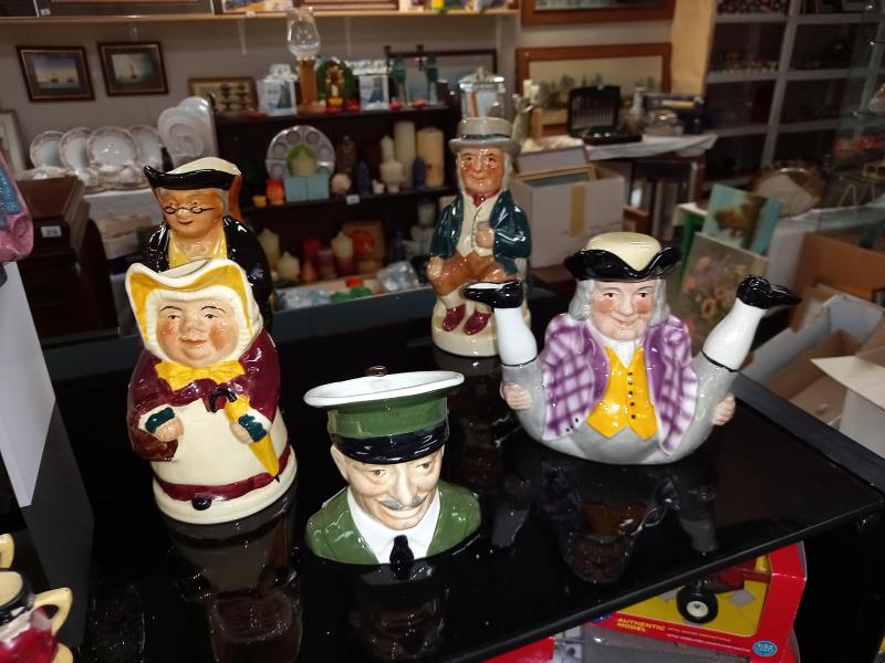 10 Character/Toby jugs, including Royal Doulton, Carlton ware, etc. - Image 4 of 4