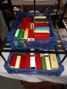 3 trays of unboxed Diecast bus and coach models including Corgi and E.F.E