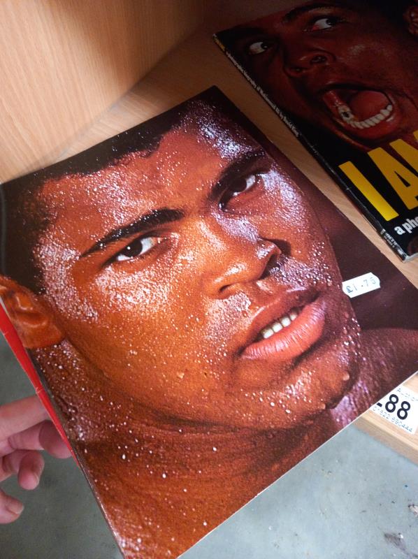 A selection of old books including Mohammed Ali, Cassius Clay. - Image 2 of 4