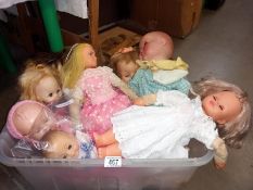 A good collection of antiquarian and collectable dolls.