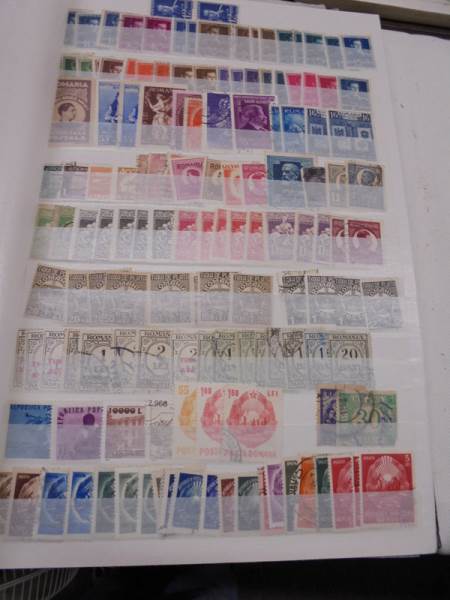 Three albums of Czech Republic, Hungary and Romania stamps. - Image 7 of 13