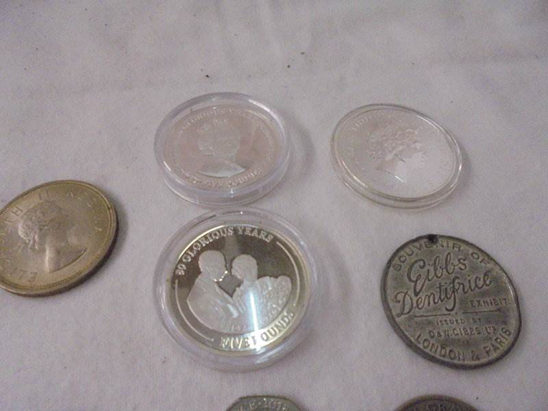 A mixed lot of coins including crowns, £2 and £5. - Image 2 of 3