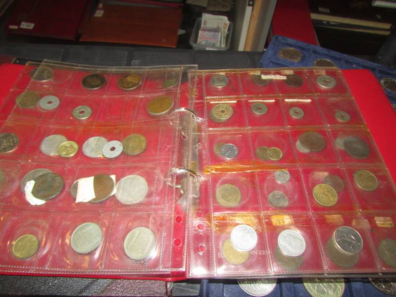 A mixed lot of modern crown coins, sixpences and two part filled albums. - Image 3 of 4
