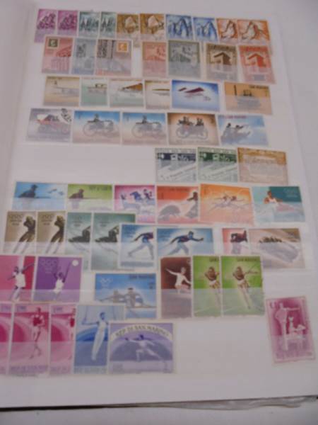 Two albums of European stamps including Norway, Finland, San Marino, Andora, Luxemburg etc., - Image 10 of 11