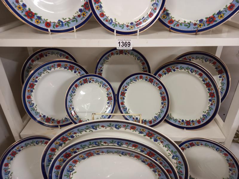 48 pieces of Staffordshire dinnerware including platters, tureens etc., COLLECT ONLY. - Image 3 of 5