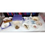 A small lot of Wedgewood items including Bunnykins etc.