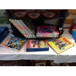 A quantity of 1970's/80's holiday annuals & 1935 Black Beauty by Anna Sewell etc.