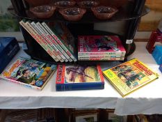A quantity of 1970's/80's holiday annuals & 1935 Black Beauty by Anna Sewell etc.