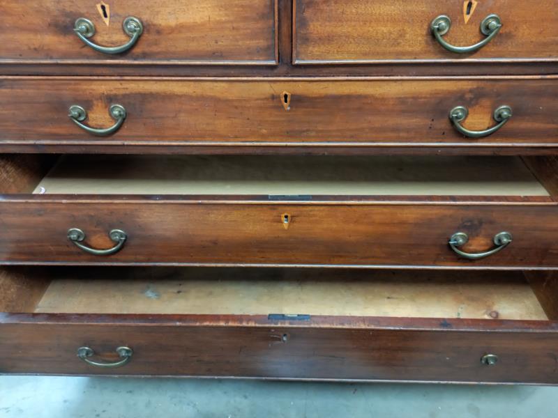 A large Victorian mahogany Bureau. - Bild 9 aus 11