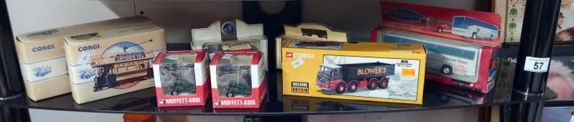 A quantity of Corgi Classics lorries & trains etc. including Lledo
