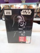 A Star Wars Darth Vader box light. (Sealed and new).