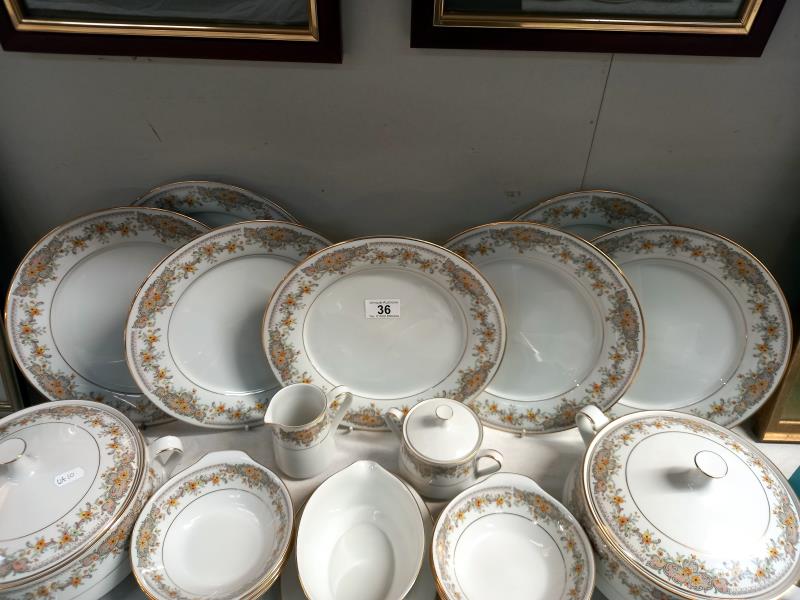 42 pieces of Noritake tea and dinner ware, COLLECT ONLY. - Image 2 of 5