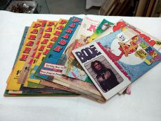 A selection of 1960's Parade magazines etc.