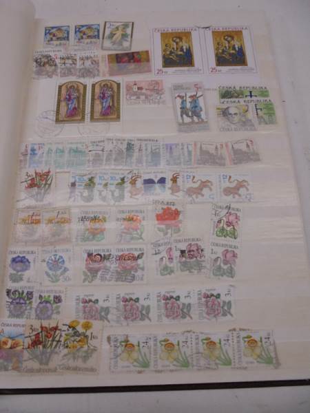 Three albums of Czech Republic, Hungary and Romania stamps. - Image 11 of 13