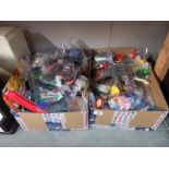 A large lot of McDonalds toys some still in bags, may have some complete lots includes Furby's,