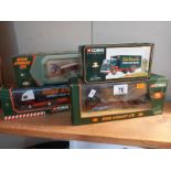 4 Corgi Classics Eddie Stobart lorries