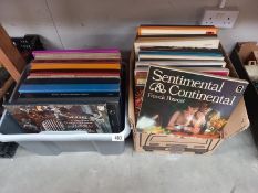 30 plus LP vinyl record box sets including James Last, Classical German Etc.