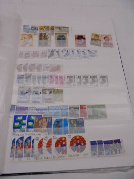 Two albums of European stamps including Norway, Finland, San Marino, Andora, Luxemburg etc., - Image 11 of 11