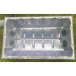 4 large plastic cloches. Collect Only.