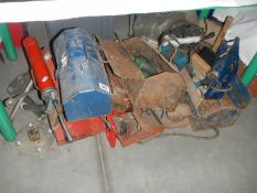 A large quantity of garage tools etc.,