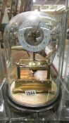 An unusual clock under dome. COLLECT ONLY.