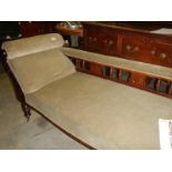AN Edwardian chaise longue, COLLECT ONLY.