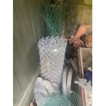 Several rolls of chain link fencing. Collect Only.