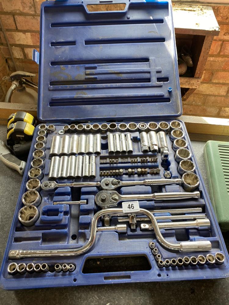 A Draper socket set. Collect Only. A/F