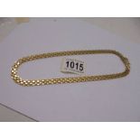 An 18ct gold necklace, 43.2 grams.