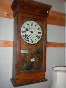 A National time record clock, COLLECT ONLY.