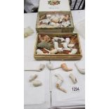 A collection of clay pipes, a/f.